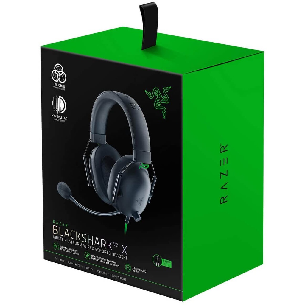 Razer BlackShark V2 X | Gear Studio | PC Gaming Accessories | Cambodia